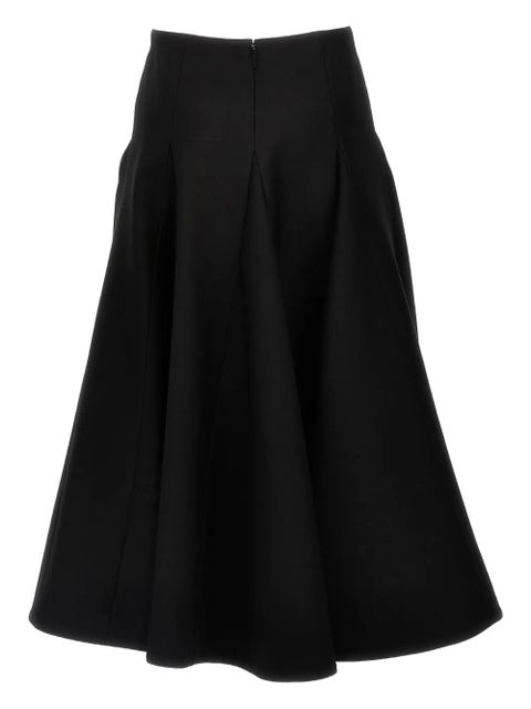Valentino Garavani Crepe Couture midi skirt - Black - zdjęcie produktu nr 2