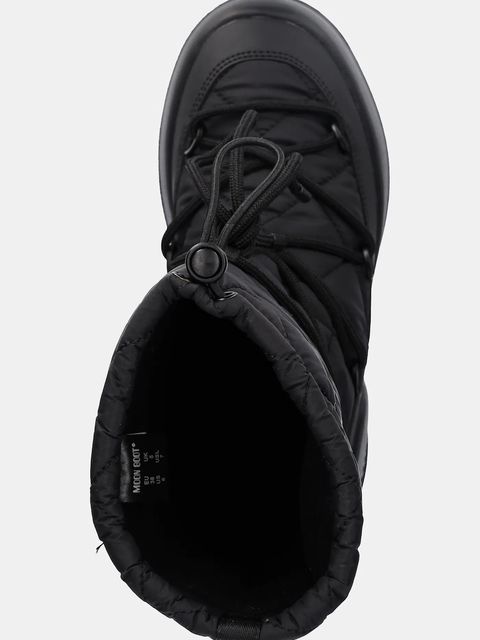 Moon Boot śniegowce MB MEZZALUNA QUILTED HIGH BOOT WP kolor czarny 80D2500080 N001