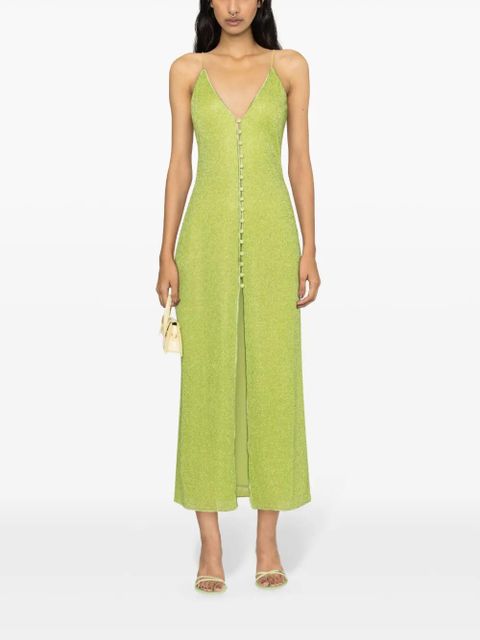 Oséree Lumière button-up dress - Green - zdjęcie produktu nr 2