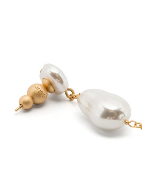 Cult Gaia Vana faux-pearl earrings - Gold