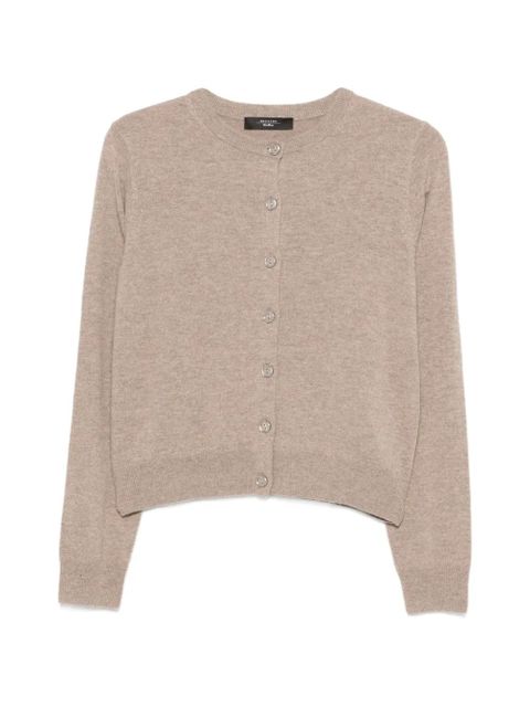 Weekend Max Mara crew-neck cardigan - Neutrals - zdjęcie produktu nr 1