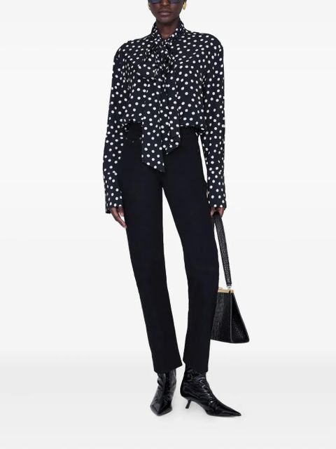 ANINE BING Ruby blouse - Black