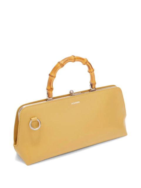 Jil Sander small Goji Bamboo bag - Yellow - zdjęcie produktu nr 2