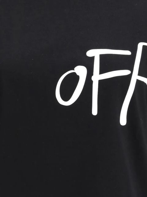 Off-White logo T-shirt - Black