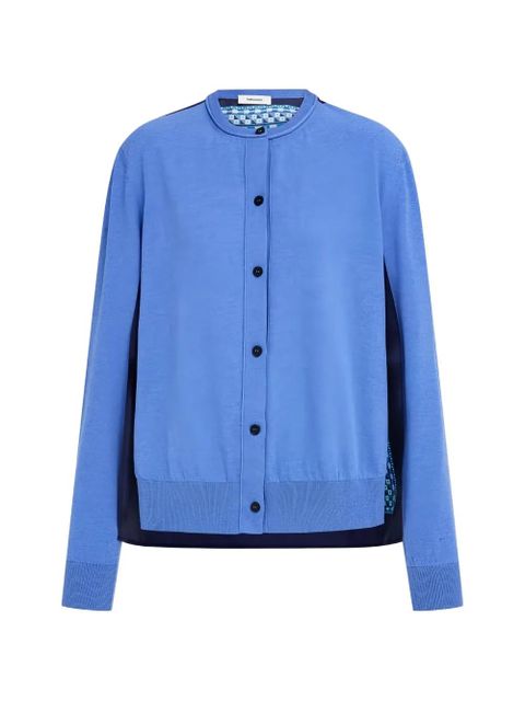 Ferragamo button panel cardigan - Blue - zdjęcie produktu nr 2