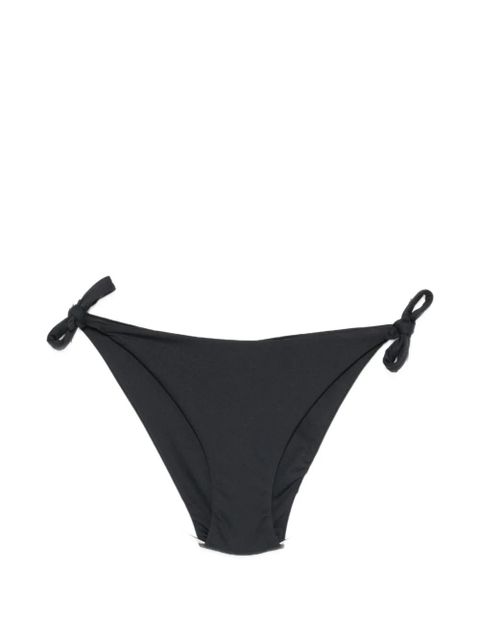 TWINSET heart-plaque side-tie bikini bottoms - Black - zdjęcie produktu nr 1