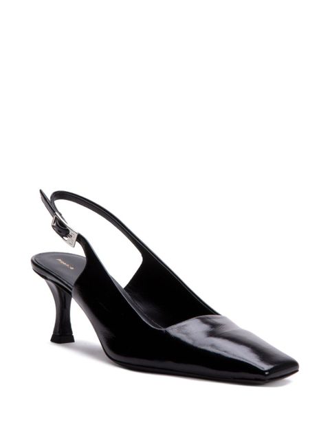 Proenza Schouler slingback leather pumps - Black - zdjęcie produktu nr 2