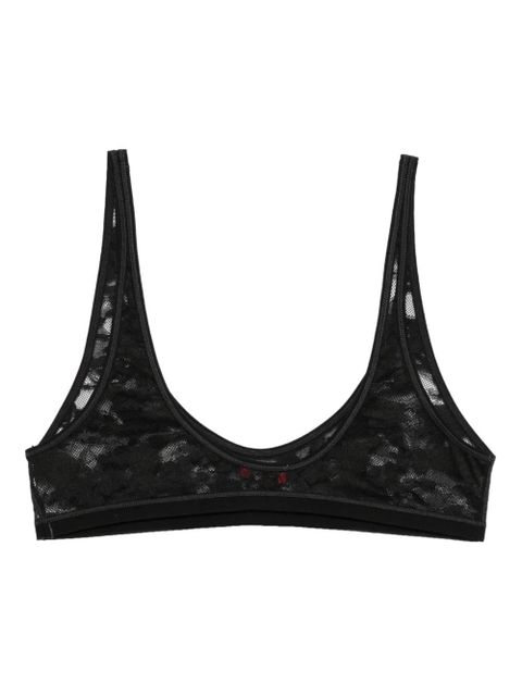 Diesel Tania-Utlt lace-paneled bra - Black - zdjęcie produktu nr 2