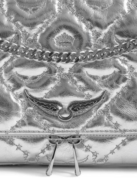 Zadig&Voltaire quilted chain-strap cross-body bag - Silver