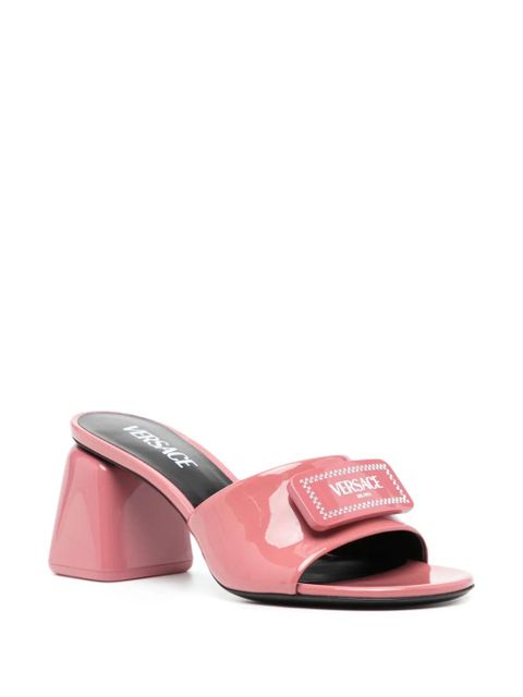 Versace 70mm appliqué sandals - Pink