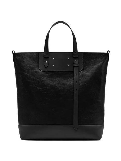 Maison Margiela belt-detail tote bag - Black - zdjęcie produktu nr 1