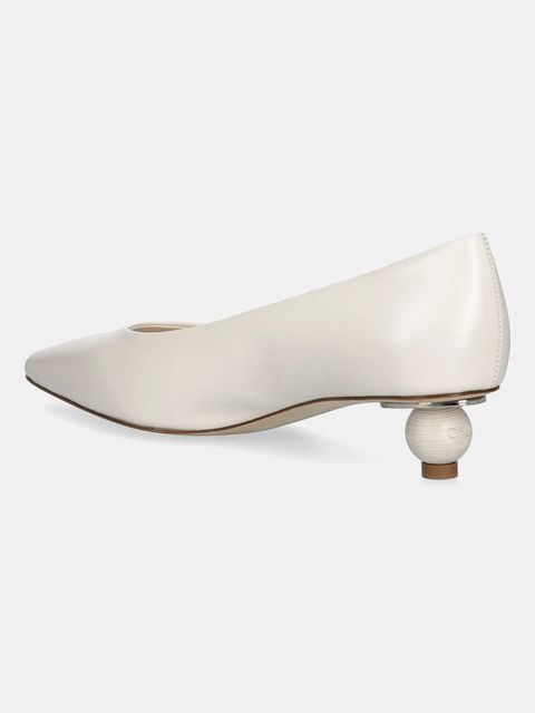 Weekend Max Mara czółenka skórzane Wkabacini