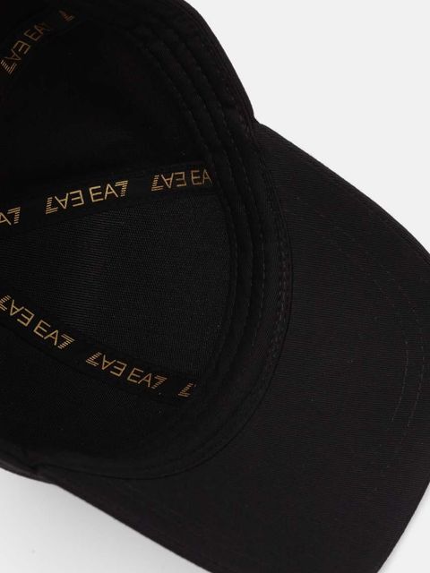 EA7 Emporio Armani czapka z daszkiem bawełniana