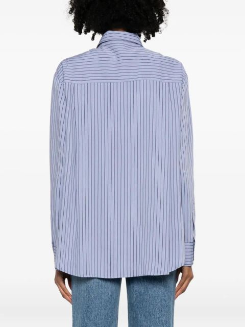 The Frankie Shop striped Peri shirt - Blue
