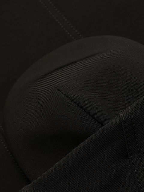 Off-White strapless midi dress - Black