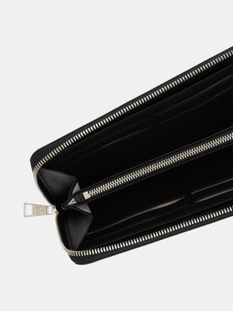 Lacoste portfel damski kolor czarny NF5097PH