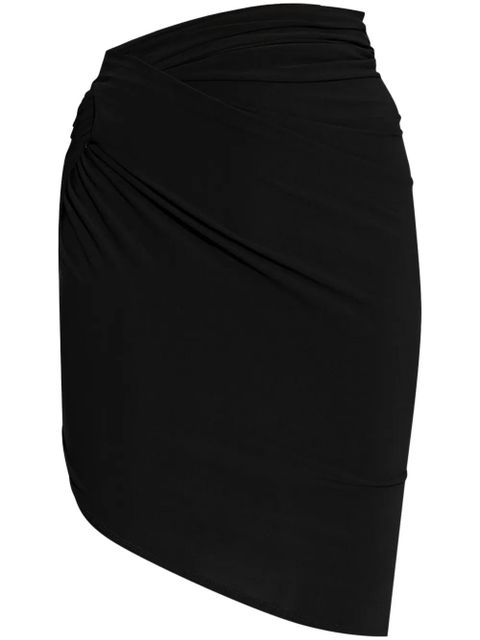 Jacquemus asymmetric draped skirt - Black - zdjęcie produktu nr 1
