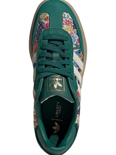 adidas Originals sneakersy x Liberty London Sambae damskie kolor zielony JH7289
