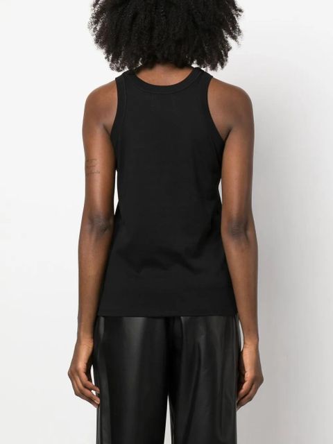 LouLou de Saison round-neck sleeveless tank top - Black