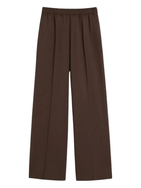 Weekend Max Mara elasticated-waistband trousers - Brown - zdjęcie produktu nr 1