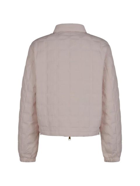 Moncler logo-patch quilted puffer jacket - Pink - zdjęcie produktu nr 2
