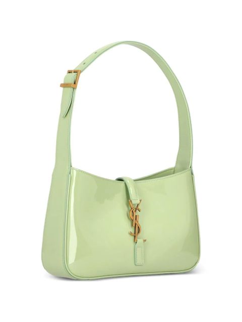 Saint Laurent Le 5 à 7 leather shoulder bag - Green