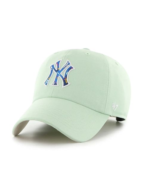 47 brand czapka z daszkiem MLB New York Yankees kolor zielony B-DNSCU17CNS-B0 - zdjęcie produktu nr 1