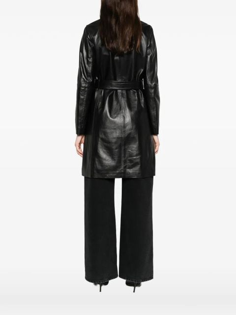 Max Mara belted coat - Black - zdjęcie produktu nr 2