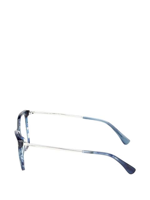 Max Mara square-frame glasses - Blue