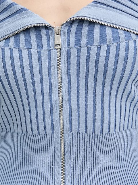 Guess sukienka KATHRYN kolor niebieski mini dopasowana W5YK28 Z30I2