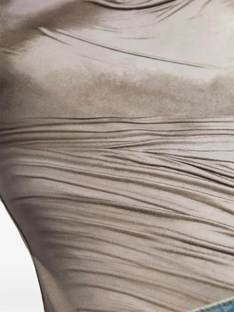 Balmain printed top - Grey