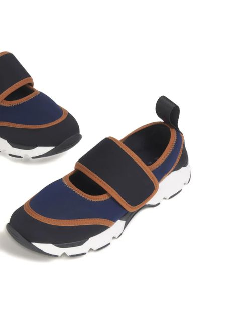 Marni round-toe sneakers - Blue
