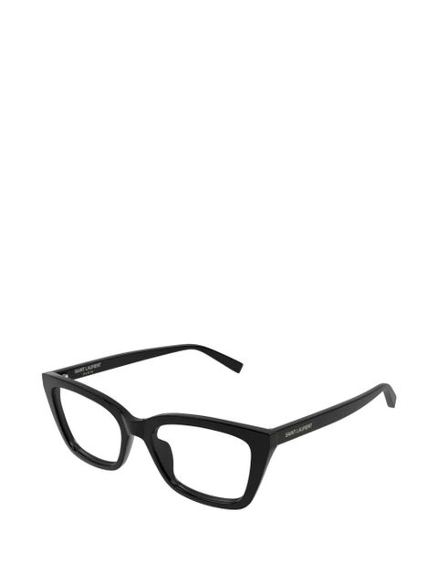 Saint Laurent Eyewear cat-eye frame glasses - Black - zdjęcie produktu nr 2