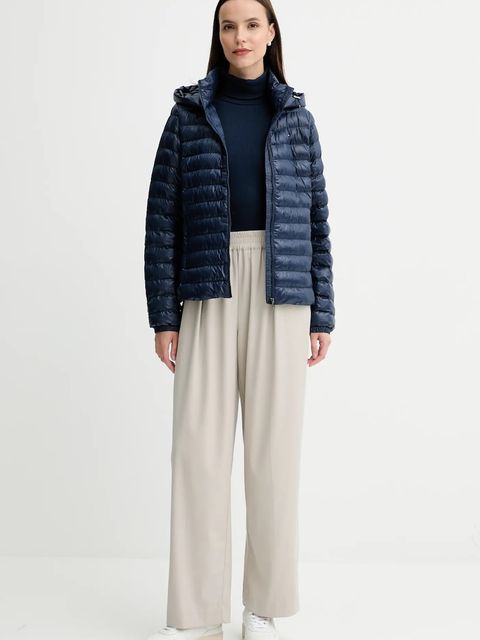 Tommy Hilfiger kurtka kolor granatowy przejściowa WW0WW47351 - zdjęcie produktu nr 2