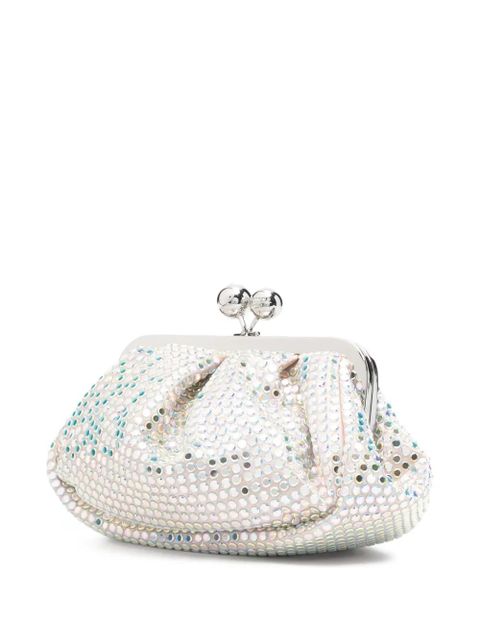 Weekend Max Mara Wkalama embellished clutch bag - Pink