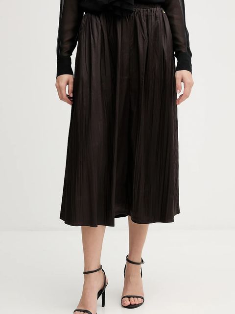 Pedro del Hierro spódnica kolor brązowy midi rozkloszowana 7592141 - zdjęcie produktu nr 1