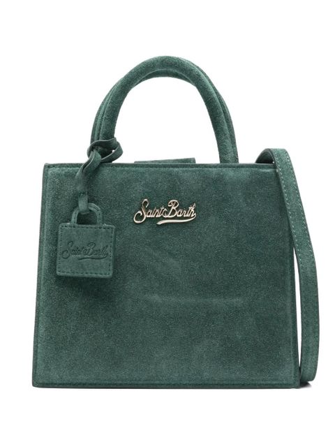 MC2 Saint Barth mini suede tote bag - Green - zdjęcie produktu nr 1