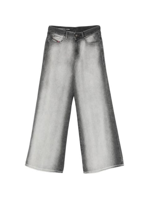 Diesel 1978 D-Akemi-Fsi wide-leg jeans - Grey - zdjęcie produktu nr 1