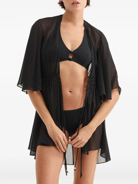 ERES flared sleeve opérette top - Black