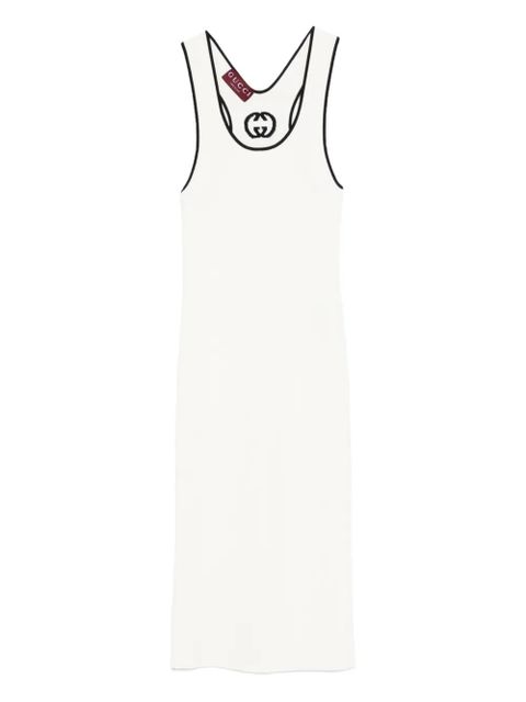Gucci logo-motif midi dress - White - zdjęcie produktu nr 1