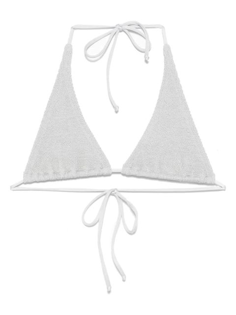 MC2 Saint Barth triangle-cup bikini top - Silver - zdjęcie produktu nr 1