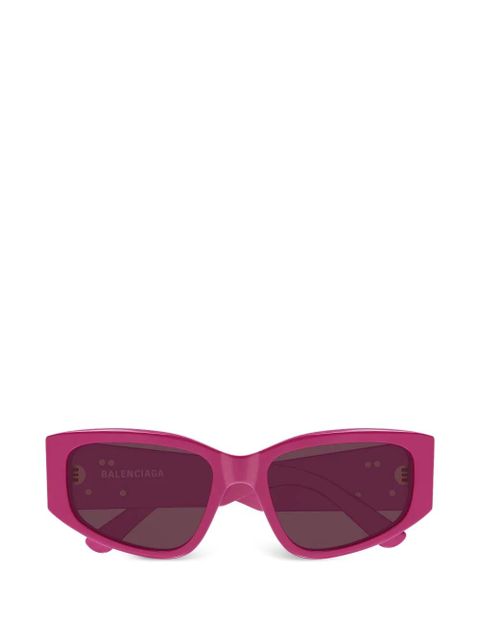 Balenciaga Eyewear geometric-frame sunglasses - Pink - zdjęcie produktu nr 1