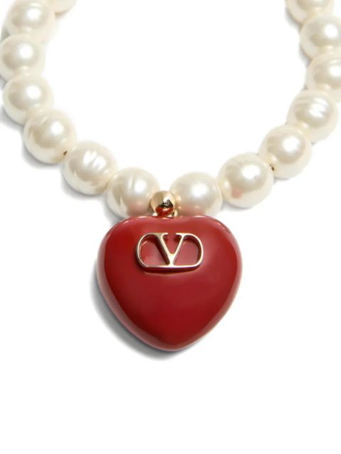 Valentino Garavani Coeur Royal bracelet - Neutrals