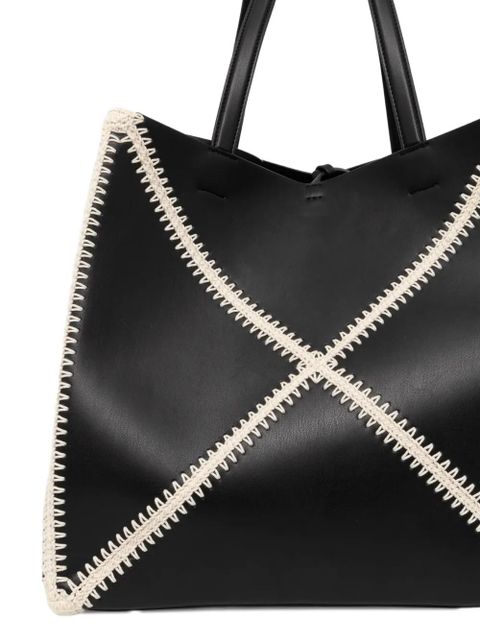 Nanushka The Origami tote bag - Black