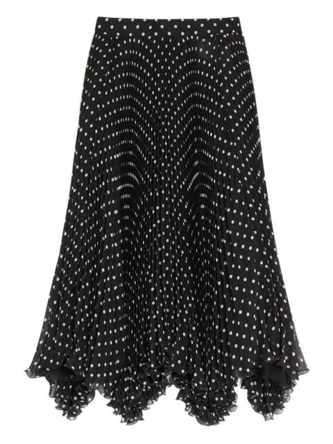 Valentino Garavani asymmetrical plusdepois midi skirt - Black - zdjęcie produktu nr 1