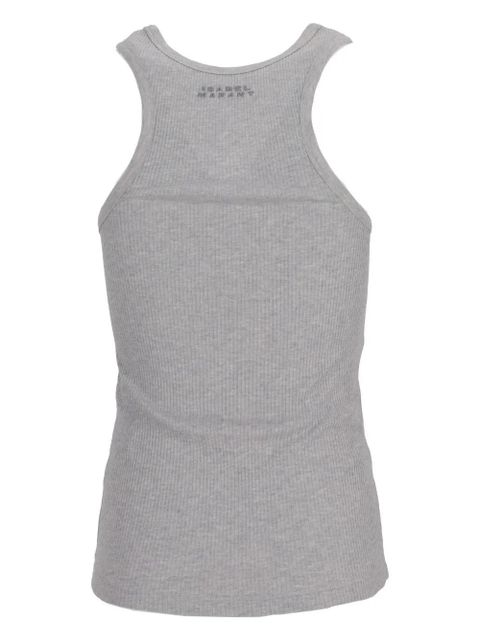 ISABEL MARANT ribbed tank top - Grey - zdjęcie produktu nr 2