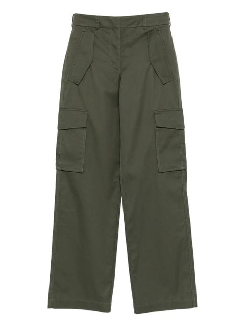 Burberry cargo-pockets straight trousers - Green - zdjęcie produktu nr 1