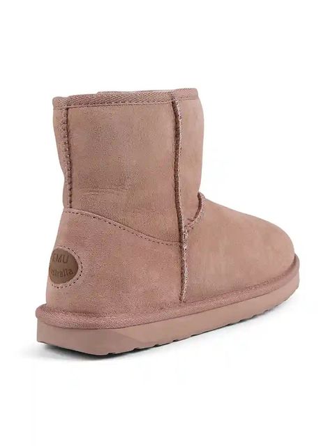 Emu Australia śniegowce zamszowe Stinger Mini kolor różowy W10003