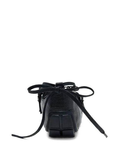 Simone Rocha Ghillie ballerina shoes - Black