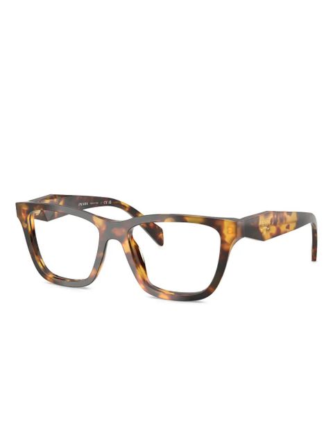 Prada Eyewear square-frame glasses - Brown